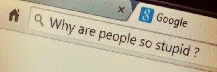 Confessing my Stupidity